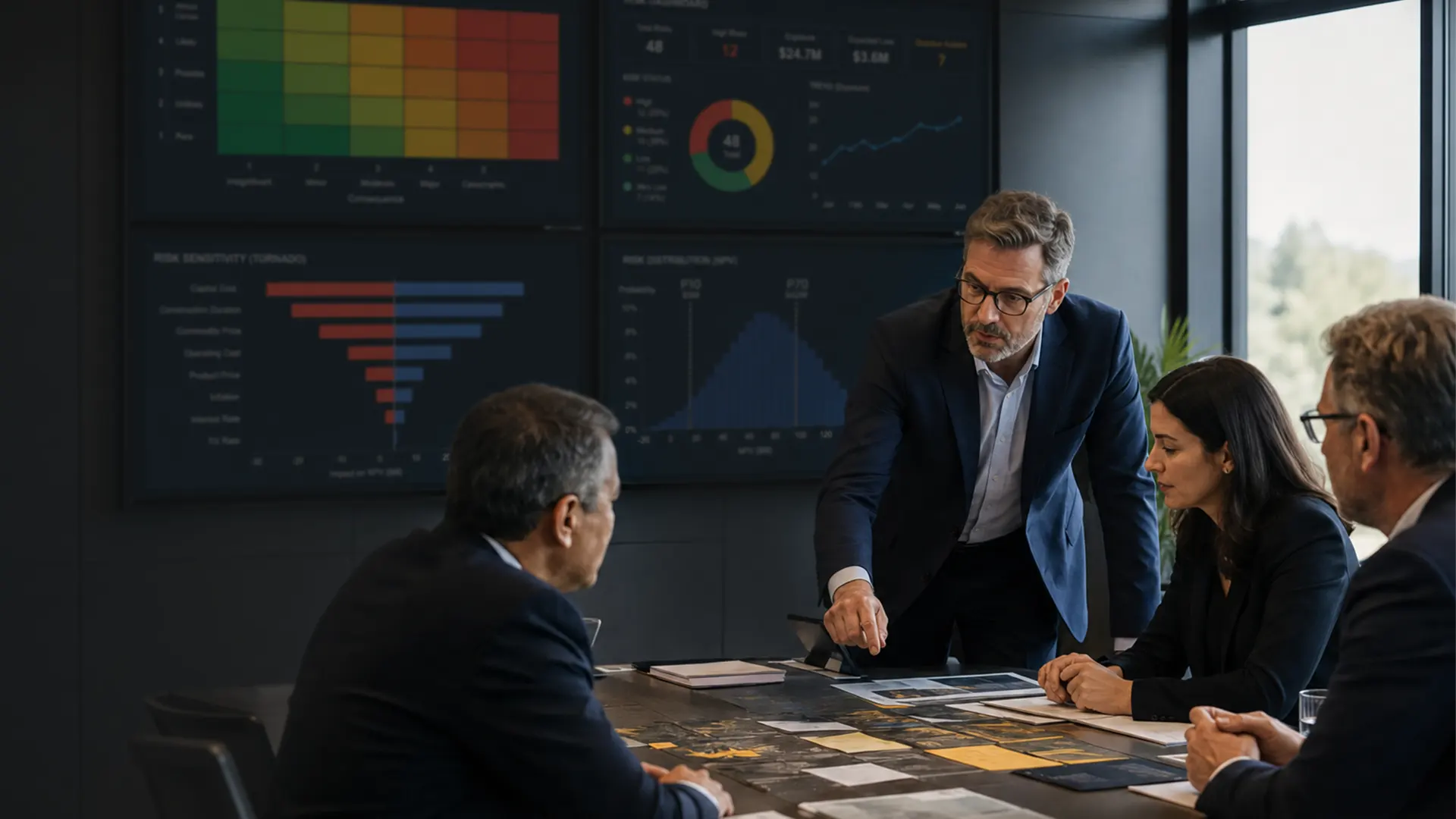Complex energy project risk
